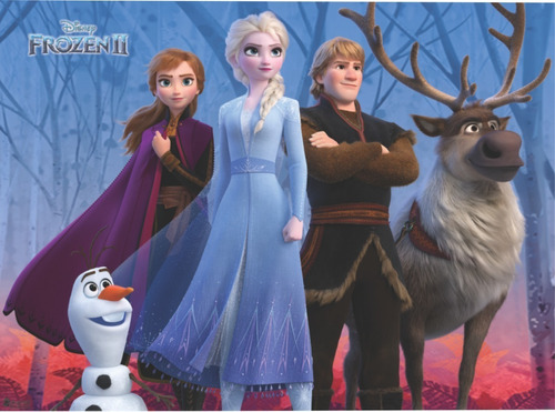 Painel Tnt Decorativo Frozen 2  - 1 Unidade