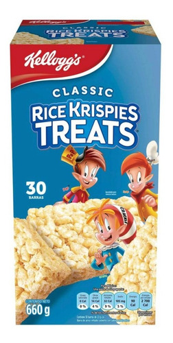 Barras De Arroz Kellogg's Rice Krispies Treats Sabor Malvavi