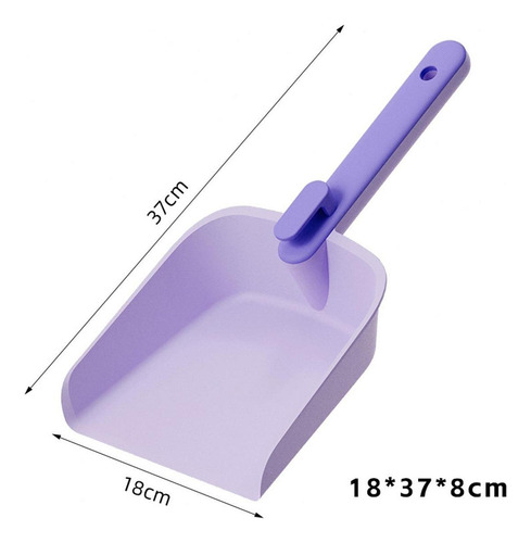 Cuchara Para Arena Para Gatos, Caja De Arena, Púrpura