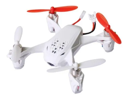 Mini drone Hubsan X4 H107D con c mara SD white 1 bater a