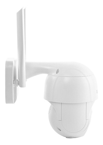 Imagen 8 de 11 de Cámara De Seguridad Ip Wifi Gadnic Domo Full Hd Motorizada Color Blanco