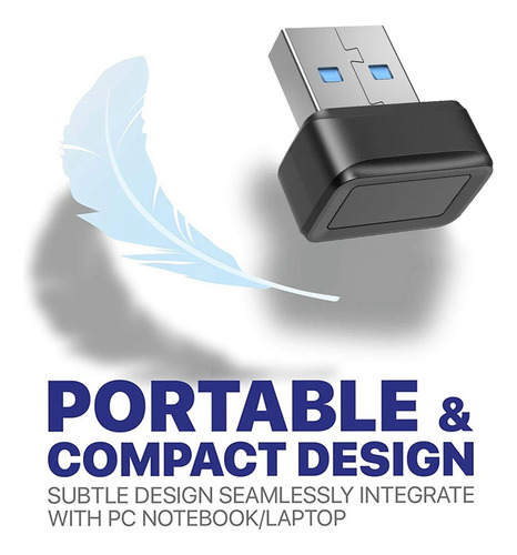 Lector De Huellas Dactilares Usb Fido U2f Speed Matching Sec