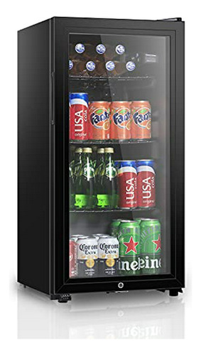 Refrigerador De Bebidas  Con 105 Latas, Refrigerador De Bebi