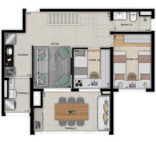 Imagem 24 de 27 de Apartamento À Venda No Bairro Brooklin Paulista - São Paulo/sp - O-27256-44485