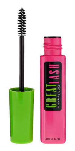 Imagen 2 de 3 de Máscara de pestañas Maybelline Great Lash 0.43 fl oz color blackest black