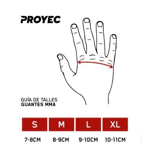Guantes Mma Blanco Proyec Valetodo Poliuretano Proteccion