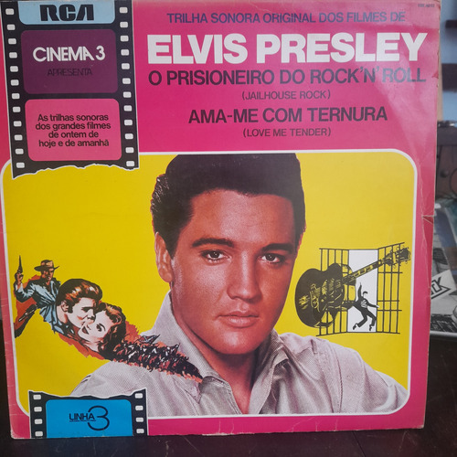 Vinil Lp Elvis Presley O Prisioneiro Do Rock, Ama-me Com Ter