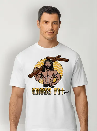 Jesus - Crossfit - Meme - Polera