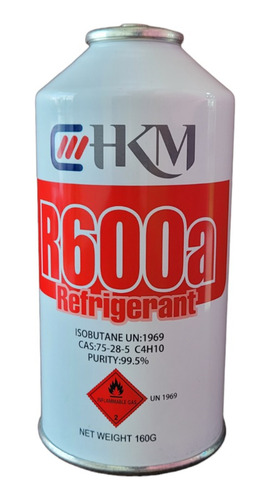 Gas Refrigerante R600a De 160g