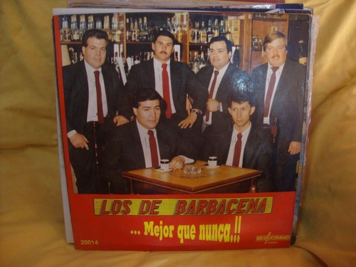 Vinilo Los De Barbacena Mejor Que Nunca A C4