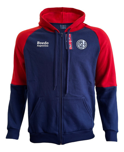 Campera San Lorenzo Oficial Con Capucha Nuevo Modelo