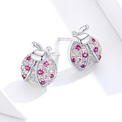 Imagen 3 de 4 de Aros Chinita Plata Fina 925 Joya Mujer Regalo China