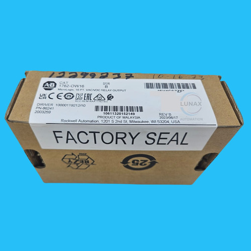 Allen Bradley 1762-ow16 Relay Salida (original)*