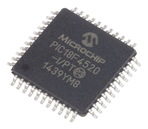 Microcontrolador Smd Pic18f4520-i/pt Tqfp44 - Microchip