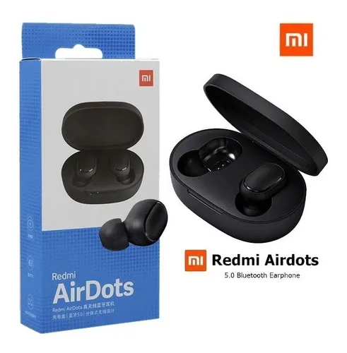 Auriculares in-ear inalámbricos Xiaomi Redmi AirDots TWSEJ04LS negro