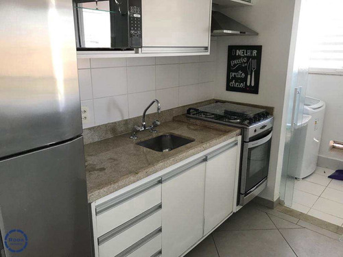 Imagem 14 de 30 de Cobertura Com 1 Dorm, Boqueirão, Santos - R$ 1.17 Mi, Cod: 21596 - V21596