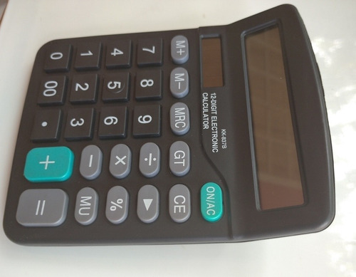 Calculadora 12 Dígitos Tipo Casio