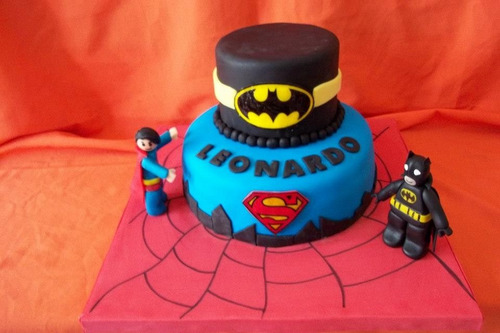 Tortas Decoradas Batman Y Superman