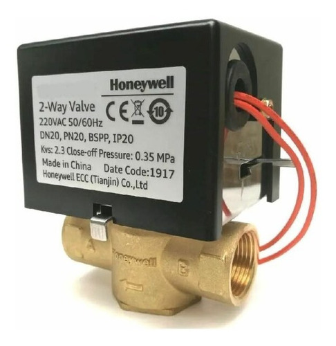 Honeywell Vs92c20pp Válvula Fan Coil 2 Vías 3/4