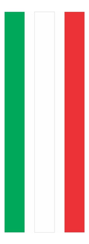 Adesivo Faixa De Grade Italia Fiat Bandeira Grade Com 22 Cm Cor COR DA DESCRIÇÃO