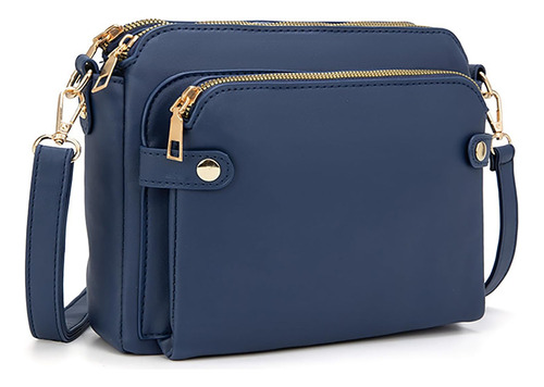 Beuflo Drems ??bolsos Cruzados Azules Para Mujer Bolsos Cruz