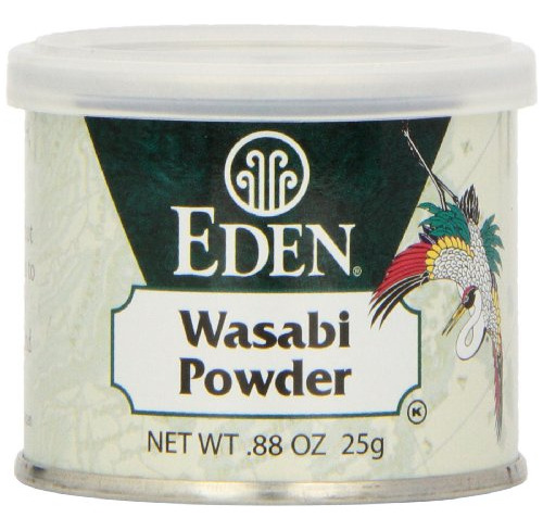 Polvo De Wasabi Eden, Latas De 0.88 Onzas (paquete De 6)