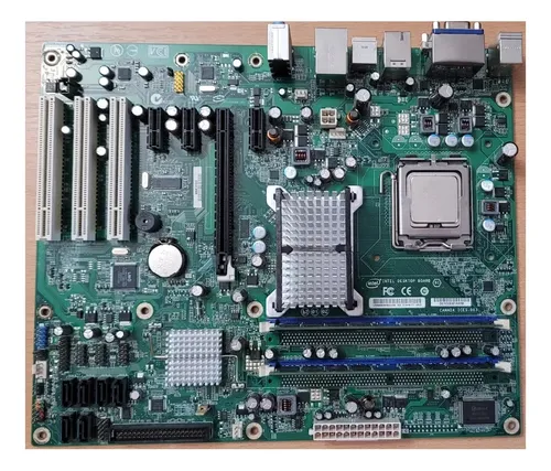 Board Intel Industrial Dg43nb Procesador E5500 4 Gb Ram