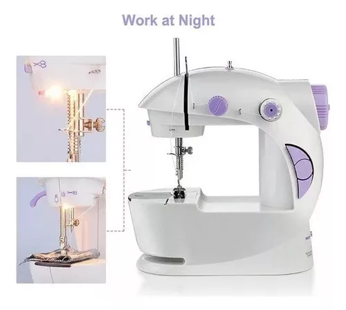 Mini máquina de coser - manual y portátil - Blanco x1 - Perles & Co
