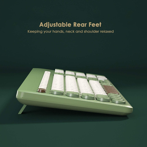 3.28 Combo De Teclado Y Mouse Inalámbricos, Teclado De