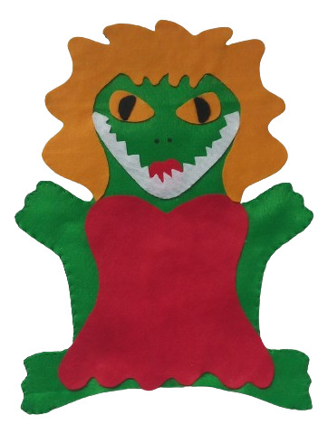 Fantoche De Mão Da Cuca (do Folclore Brasileiro)