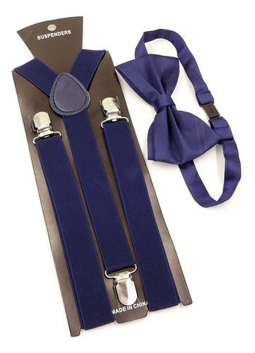 Traje Con Corbata De Lazo Y Correas Elásticas Con Broches, A