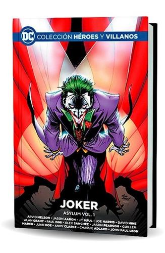 Dc Colección Héroes Y Villanos Joker Asylum Vol. 1