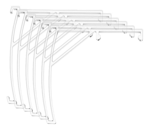 12 Peças De Persianas Valance Clips: Persiana Vertical De Pl