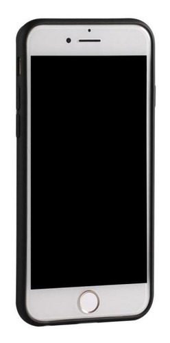Carcasa C/negro Con Protector De Cámara Para iPhone 6/6s/7/8
