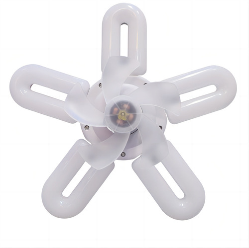 Ventilador De Techo Con Tornillo E27 Led Con Mando A Distanc