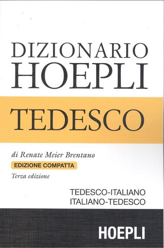 Libro Dizionario Di Tedesco - Meier Brentano, Renato