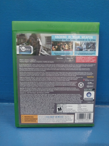 Watch Dogs Juego Para Xbox One (Usado)