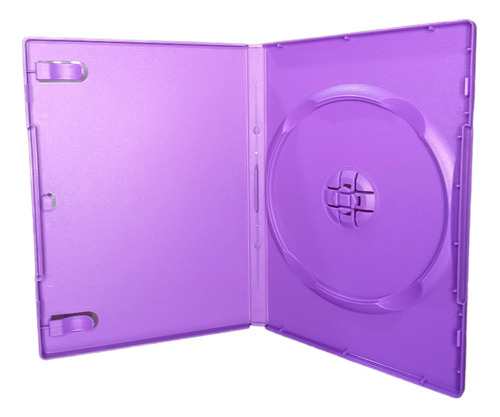 Estuche Aceplus Para Cd, Bluray, Dvd Color Lila. X24 Unidade