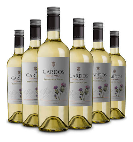 Vino Los Cardos Sauvignon Blanc 6x750 Ml