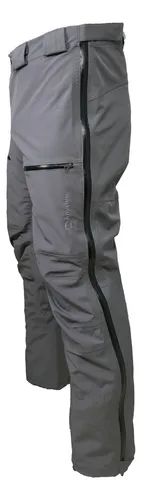 Pantalon Makalu Quechua Trekking Hombre Azul Acero 360