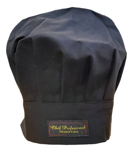 Gorro Gabardina Chef Cocina Parrilla Hombre Mujer Con Velcro