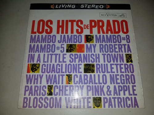 Lp Vinilo Disco  Damaso Perez Prado Hits Exitos Manbo Salsa