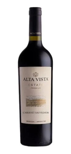Vino Alta Vista Premium Cabernet Sauvignon 750ml.