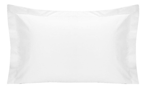 Fronha 100% Algodão Egípcio 600 Fios 0,50 X 0,90 Cm Marfim