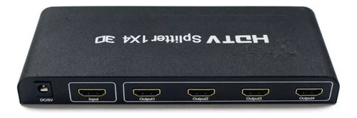 Splitter Hdmi Hub 1 Entrada Y 4 Salidas 4k 2k 3d