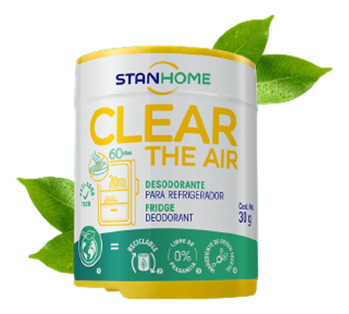 Desodorante Para Refrigerador Clear The Air Stanhome