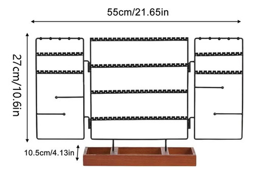 Soporte Para Joyas, Pendientes, Collares Y Anillos, Bandeja