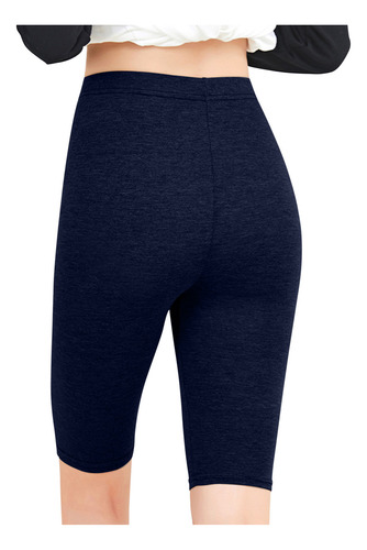 Leggings Creativos De Color Liso A La Moda Para Mujer De 2 P
