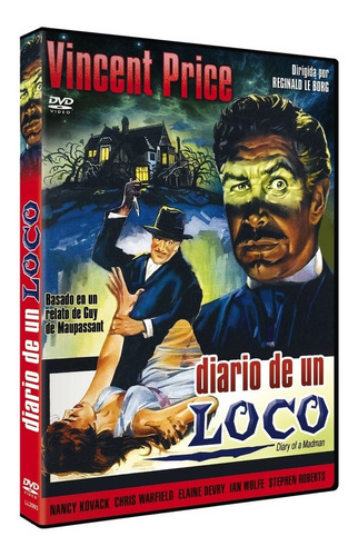 Dvd El Diario De Un Loco Vincent Price