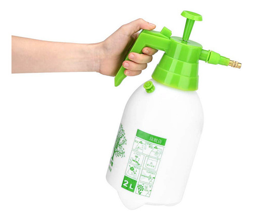 Hu Pulverizador Borrifador Para Plantas 2 Litros Cor Verde